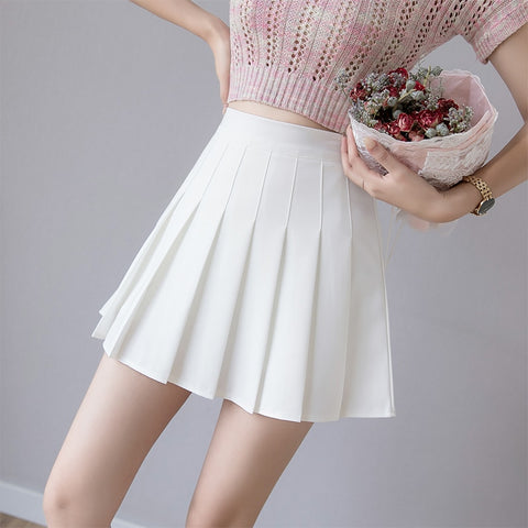Pleated Harajuku Summer Skirt