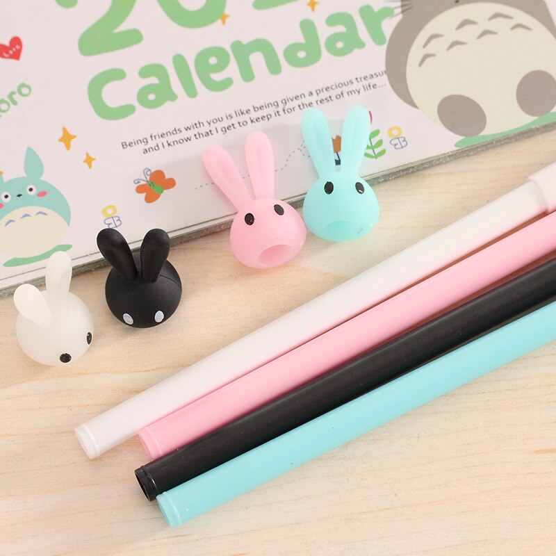 Cute Rabbit 4 Pen Set