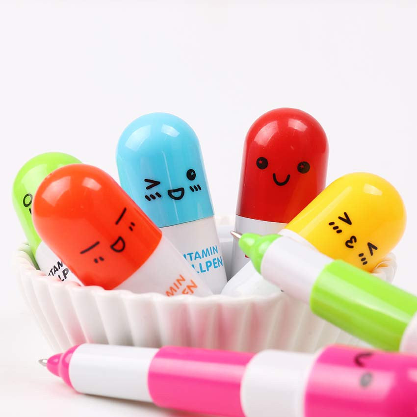 6 Pcs Lovely Vitamine pen