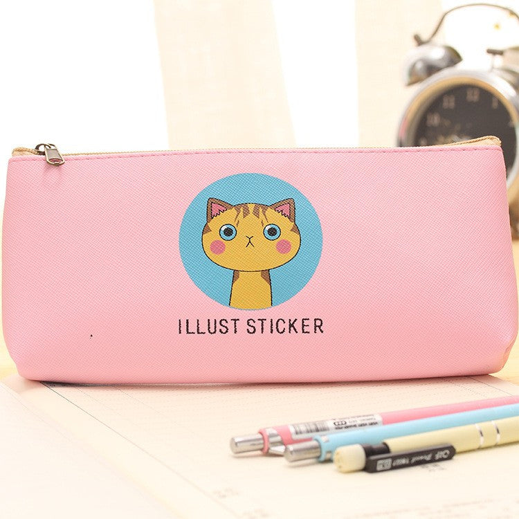 Cute Illustration Pencil Case