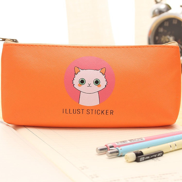 Cute Illustration Pencil Case