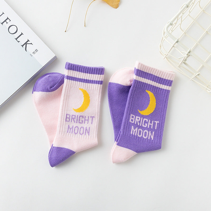 Bright Moon Socks