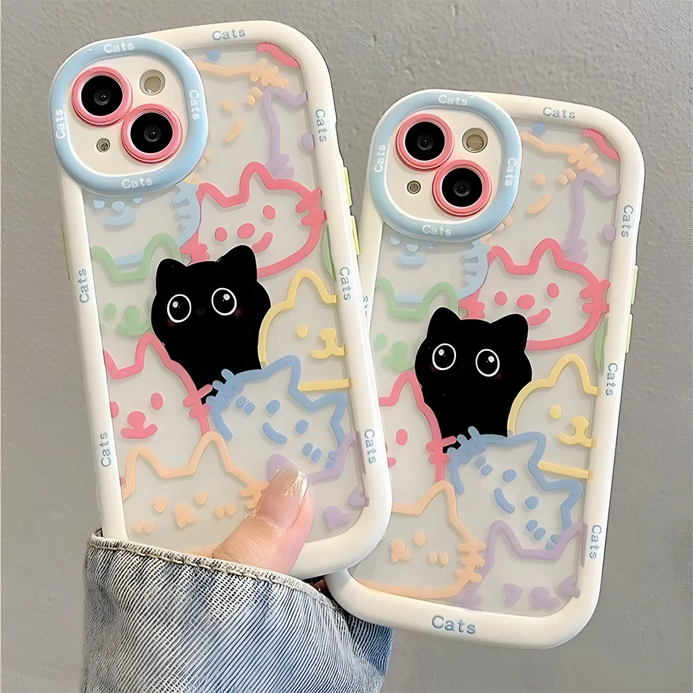 Kitty Cat iPhone Case Kawaii Berry Shop Kitty Cat iPhone Case Kawaii Berry Shop