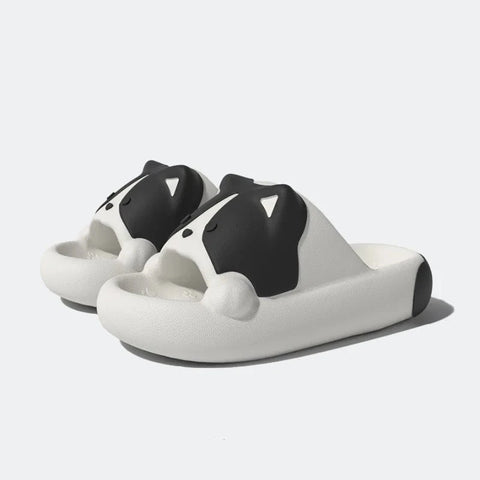 Kawaii Corgi Slide Slippers