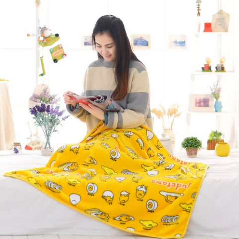 Gudetama Plush Blanket