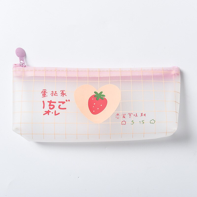 Pink Sherbet Pastel Rectangular Pencil Case by Premto – Evercarts