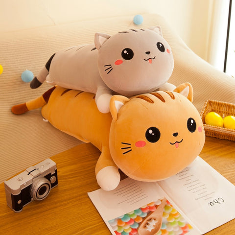 Kawaii Cat Body Sleeping Pillow