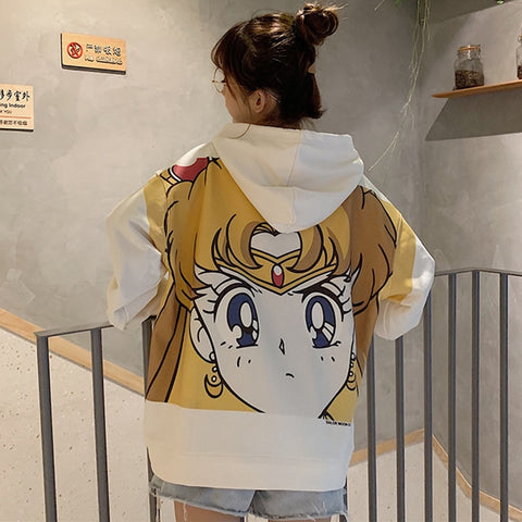 Sailor Moon Harajuku Hoodie