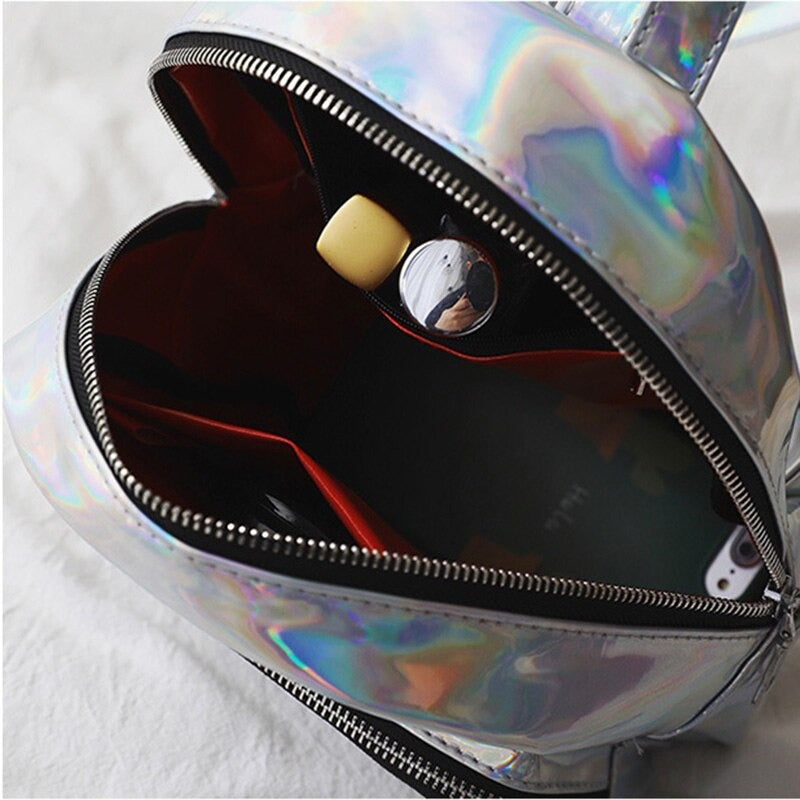 Silver Hologram Backpack