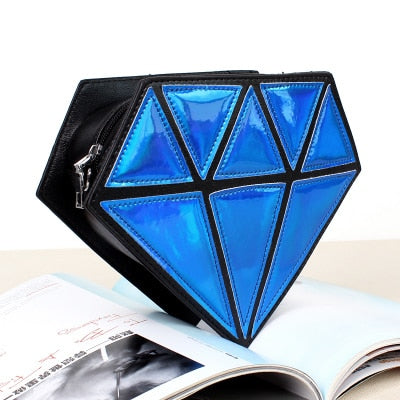 3D Holographic Diamond bag