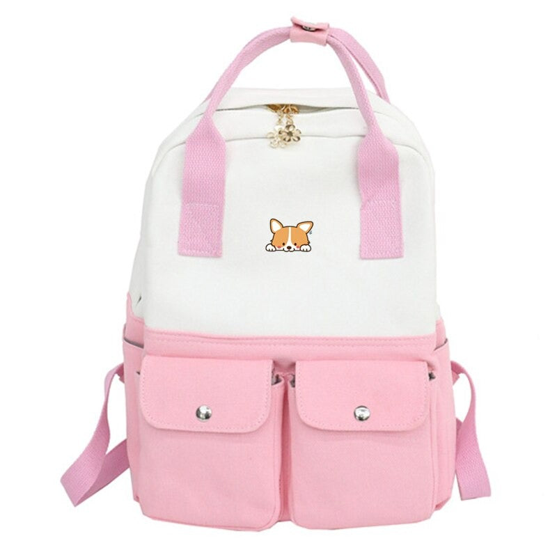 Shiba Inu Corgi Backpack