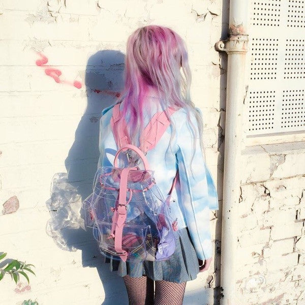 Transparent Kawaii Backpack