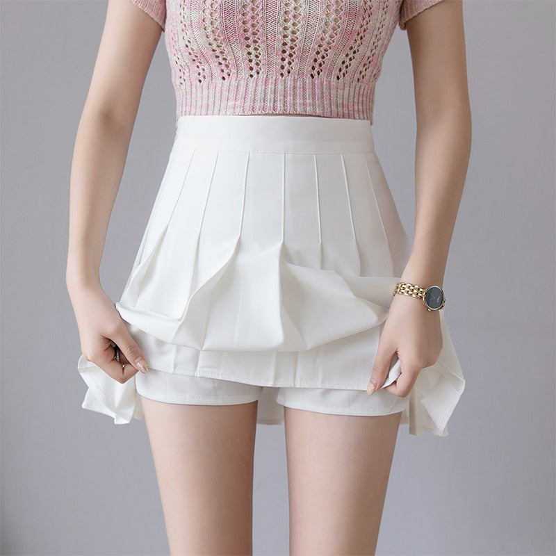 Pleated Harajuku Summer Skirt