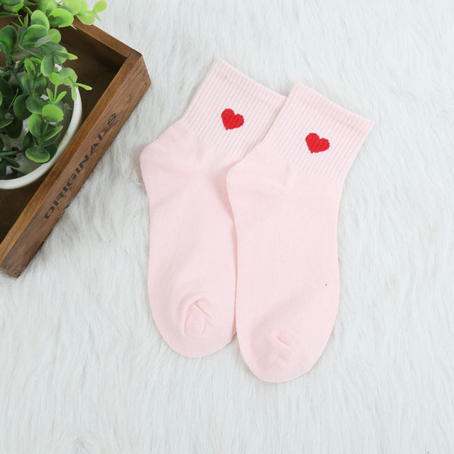 Kawaii Heart Socks
