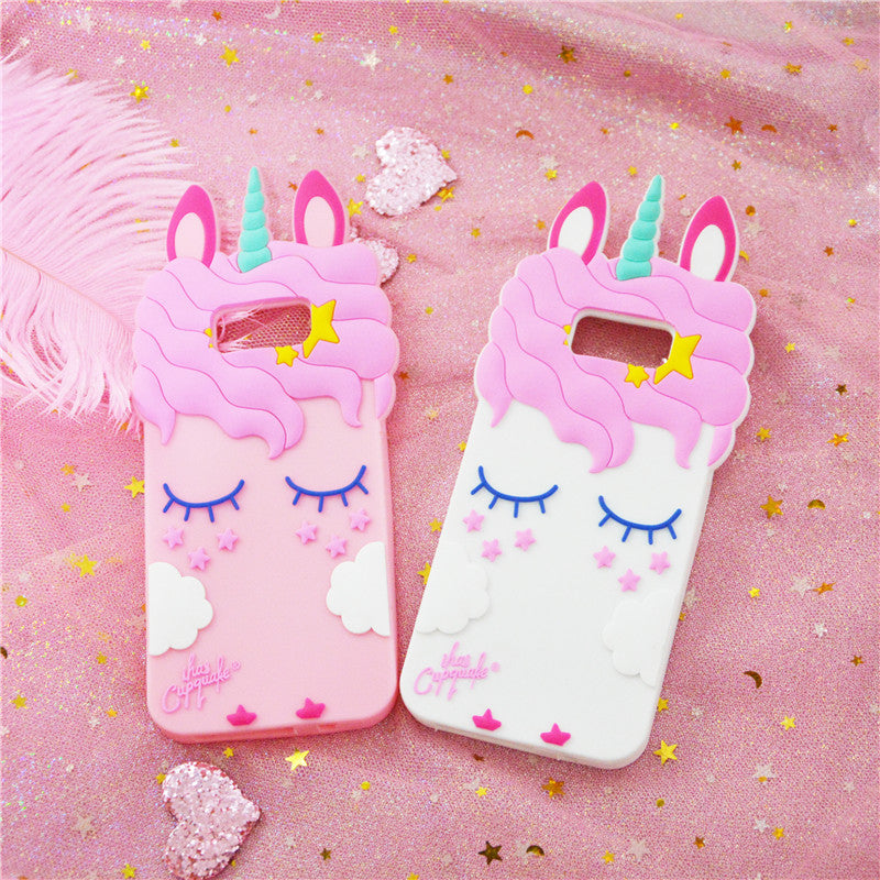 3D Unicorn Samsung Phone Case