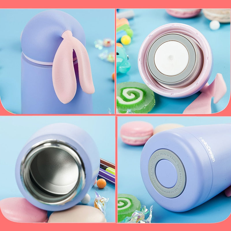 Candy Color Small Travel Thermos Bottle