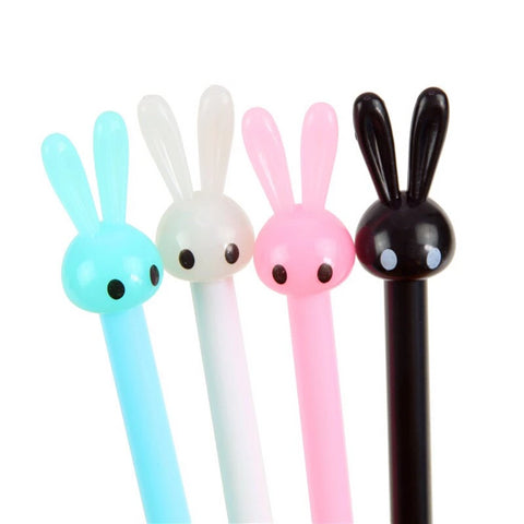 Cute Rabbit 4 Pen Set