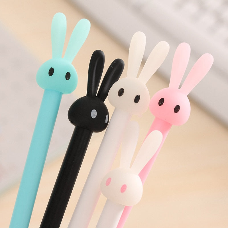 Cute Rabbit 4 Pen Set