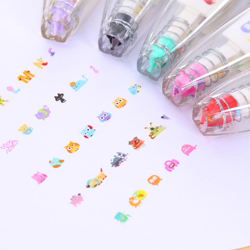Decorative sticker applicator -  Cute Illustrations