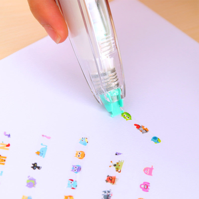 Decorative sticker applicator -  Cute Illustrations
