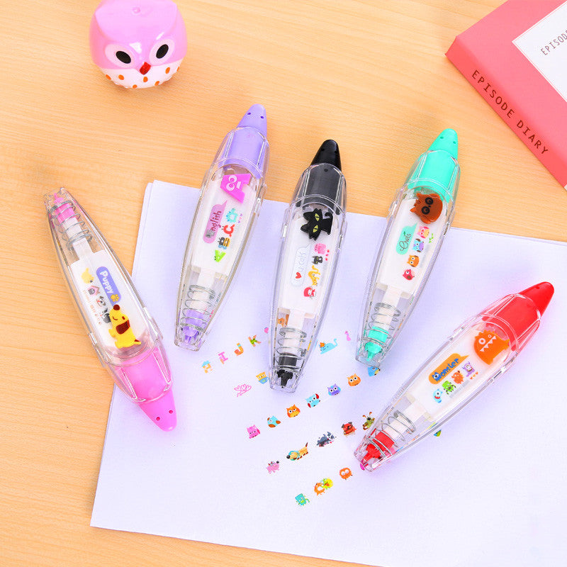 Decorative sticker applicator -  Cute Illustrations