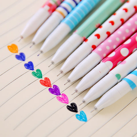 10Pcs Set Gel Pens