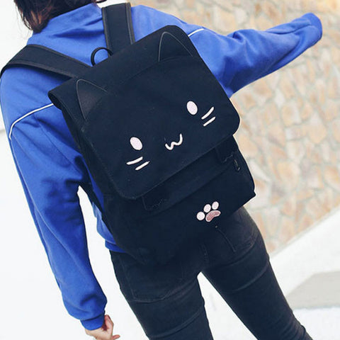 Cute Kitty Cat Backpack