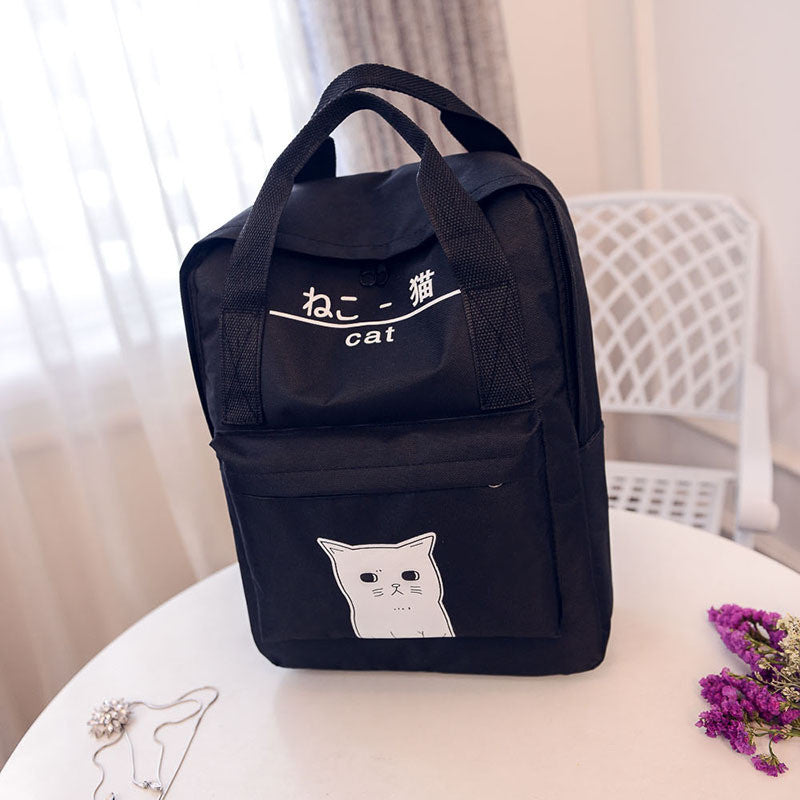 Japanese Cat Harajuku Backpack