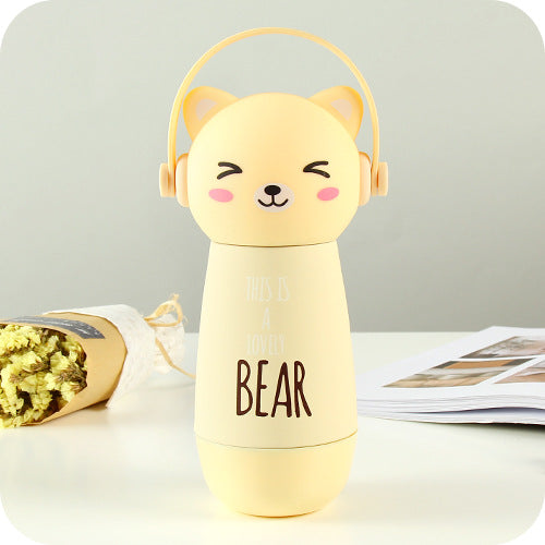 Kawaii Cat Travel Thermos Bottle
