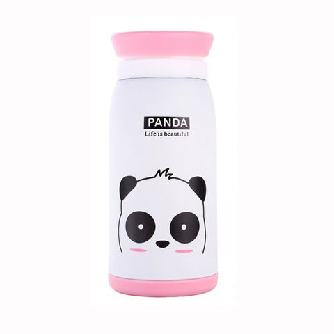 Panda Stainless Steel Thermos Bottle