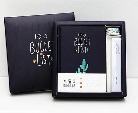 100 Bucket List Planner Box