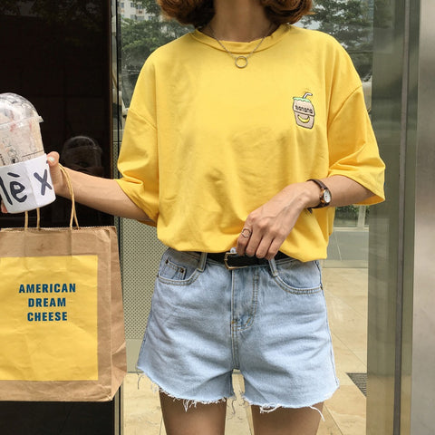 Kawaii Banana Milk T-Shirt