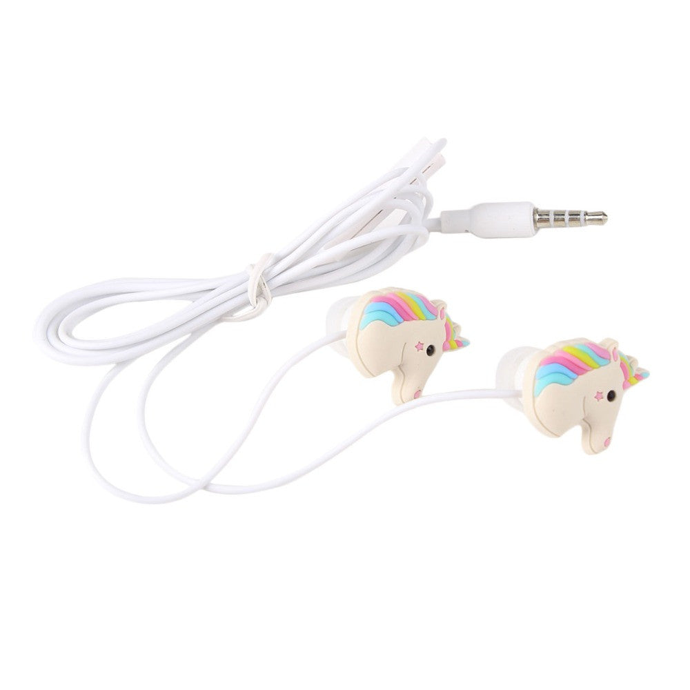 Unicorn Rainbow Headphone Earbuds
