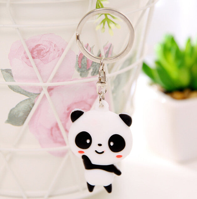 Kawaii Panda Keychain