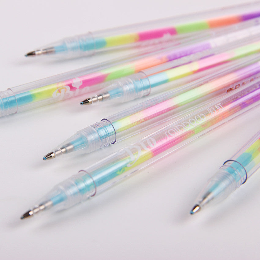 Colorful Kawaii Pens Set - 4 Pack