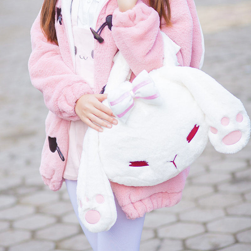 Lolita Gothic Bunny Plush Bag SP165875