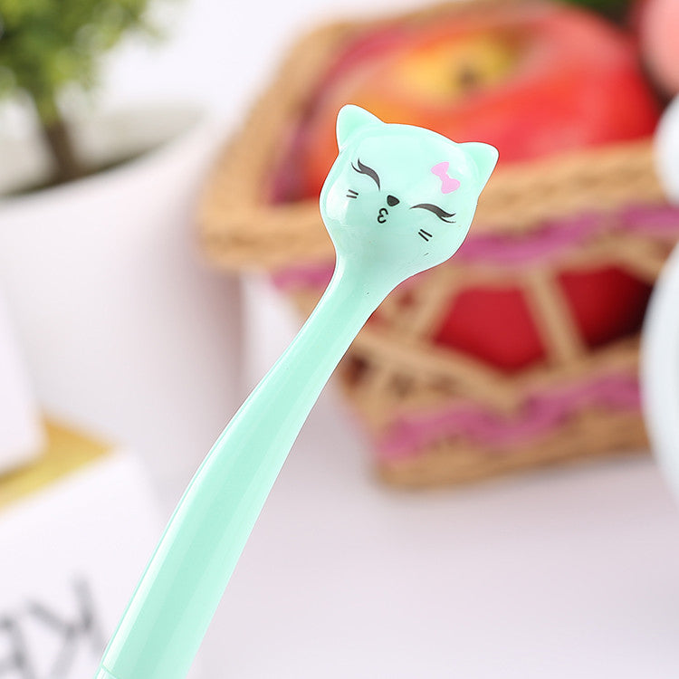 4 Pcs Cat Pens With Cute Expression