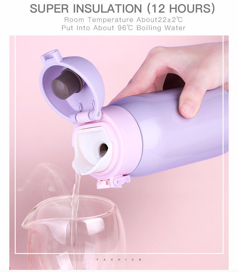 Pastel Color Thermos Bottle