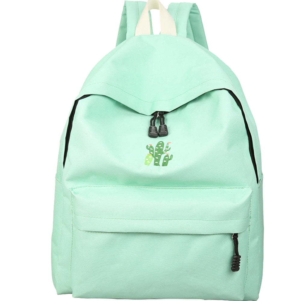 Cactus Embroidered Backpack