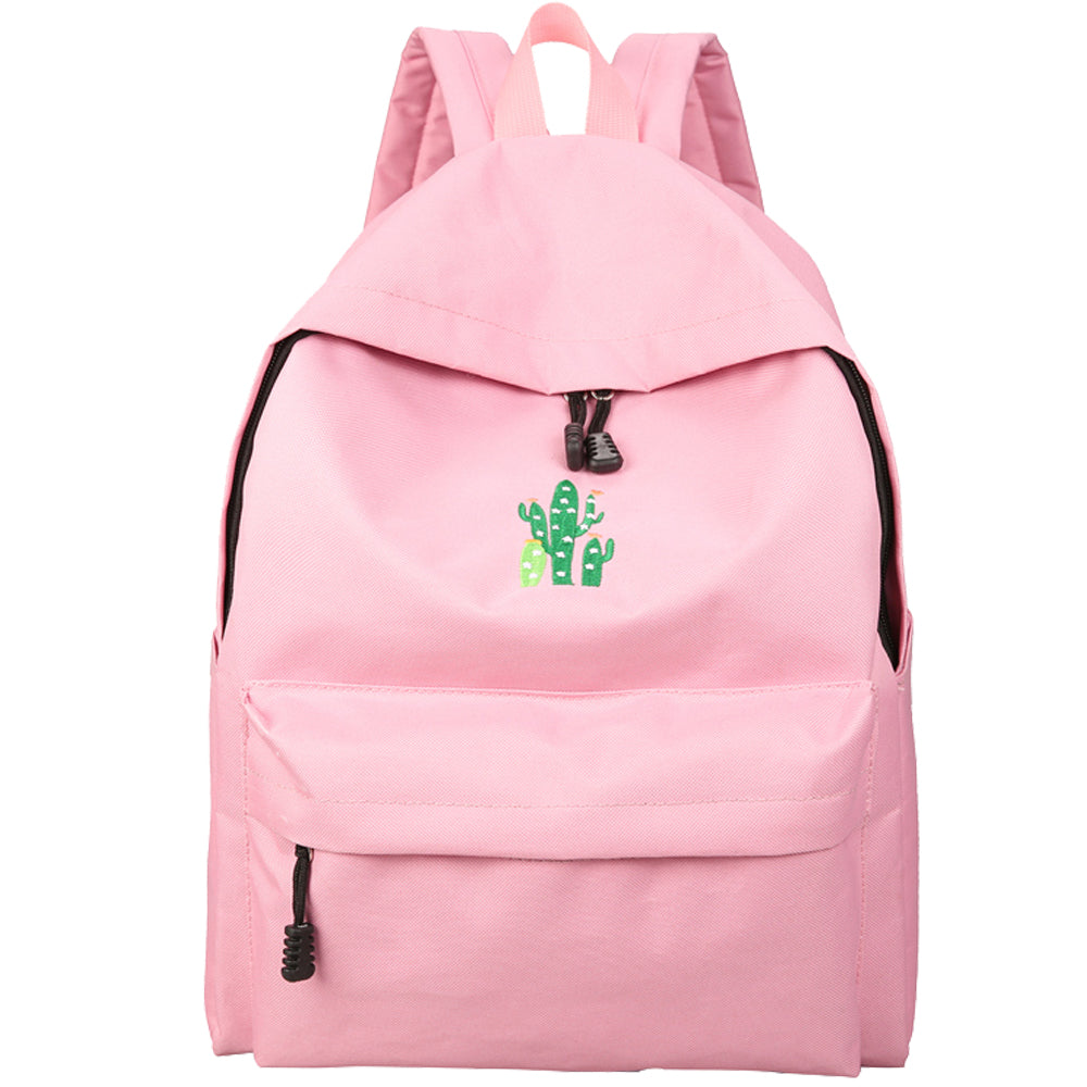 Cactus Embroidered Backpack