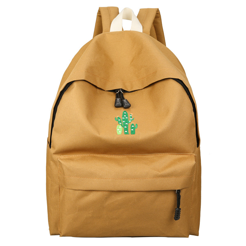 Cactus Embroidered Backpack
