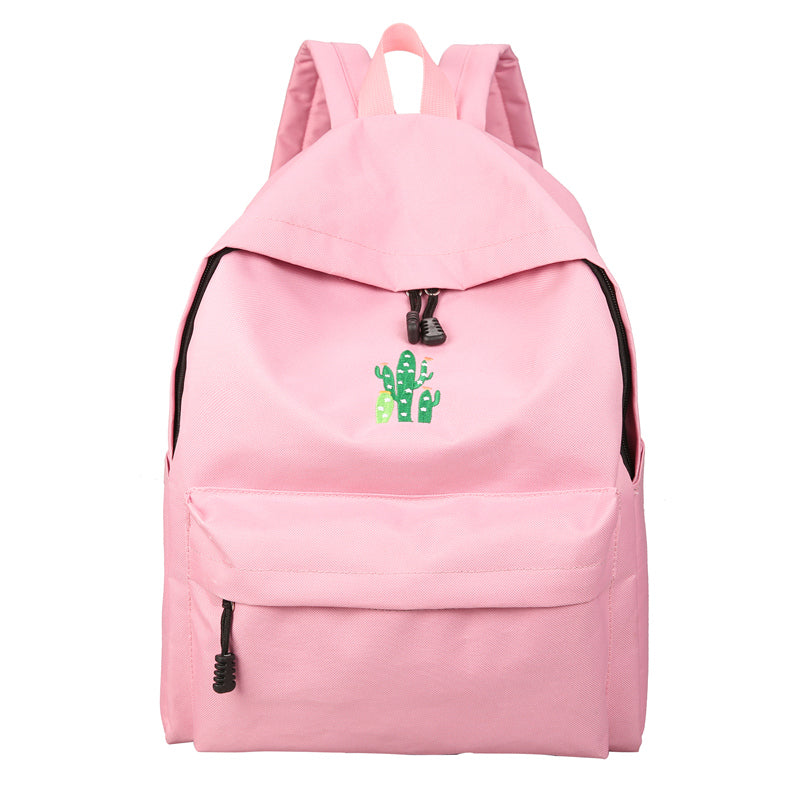 Cactus Embroidered Backpack