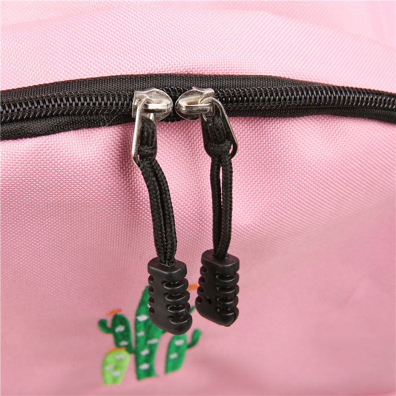 Cactus Embroidered Backpack