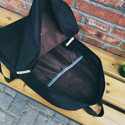 Money Currency Embroidered Backpack