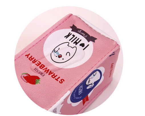 Kawaii Morning Milk Pencil Case