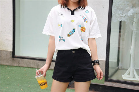 Harajuku Cartoon T-shirt