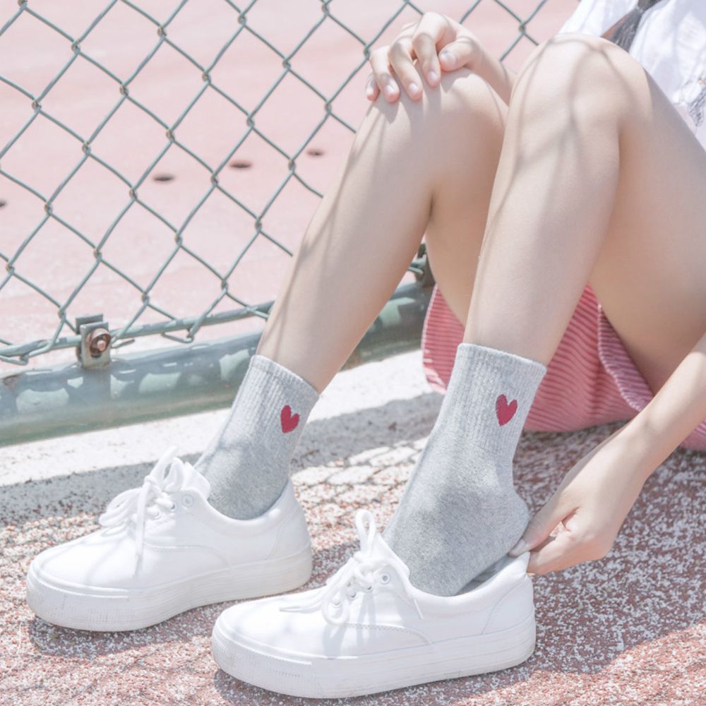 Kawaii Heart Socks