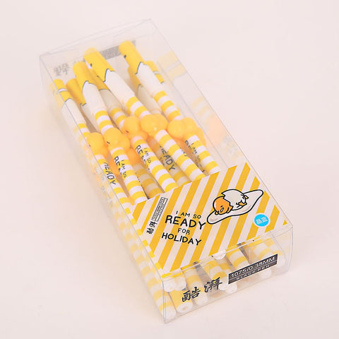 4 Pack Gudetama Pen Set