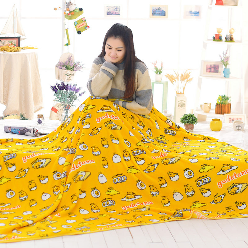 Gudetama Plush Blanket