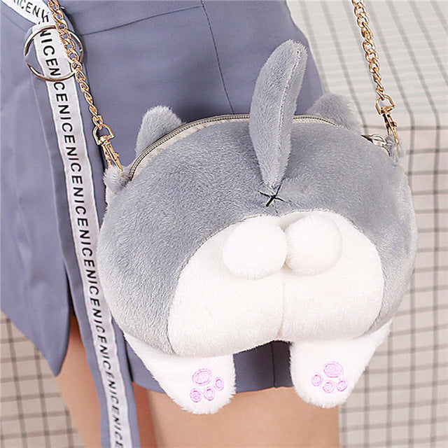 Kawaii Neko Cat Butt Messenger Bag